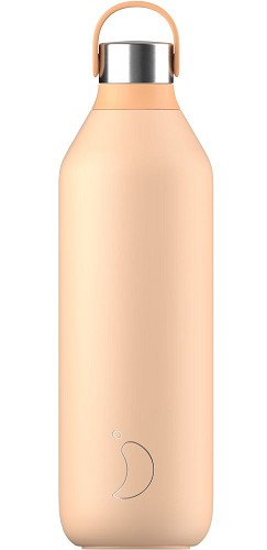 Chillys Bottle 1000ml Peach Orange